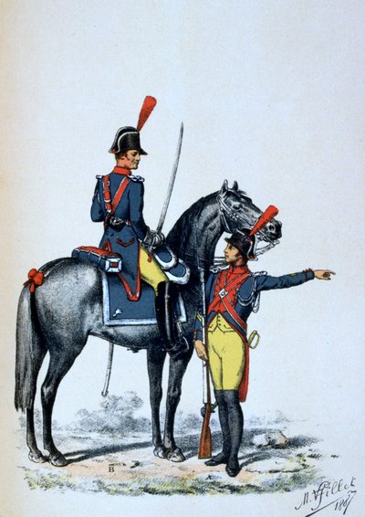 Imperial Gendarmerie of Paris by A. Lemercier