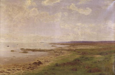 Part of the East Coast of Jutland. Calm Summer Day by A. Thorenfeld