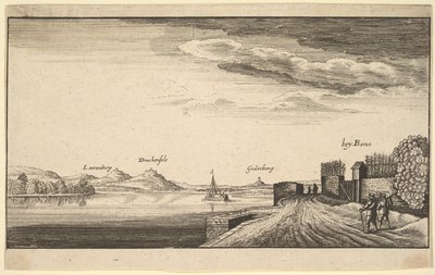 The Rhine near Bonn, copy, 1625-77 by Abraham Aubri