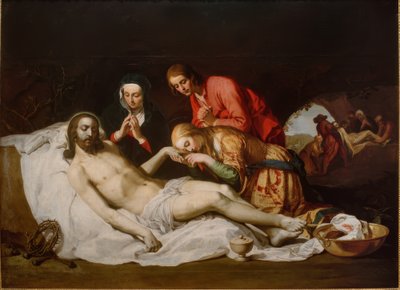 Lamentation of Christ by Abraham Bloemaert