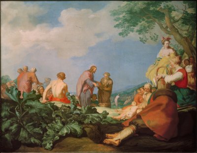 The Miracle of the Loaves and Fishes by Abraham Bloemaert