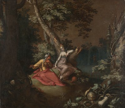 Landscape with Vertumnus and Pomona by Abraham Bloemaert