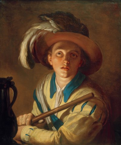 Flute Player by Abraham Bloemaert