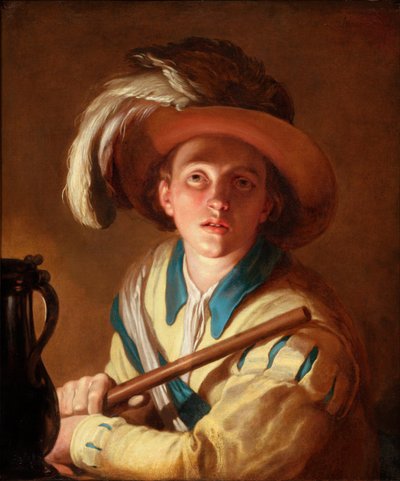 The Flute Player, 1621 by Abraham Bloemaert