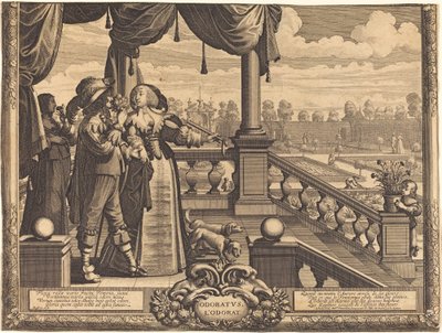 Odoratus by Abraham Bosse