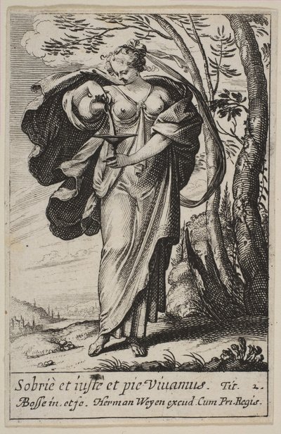 Temperance by Abraham Bosse