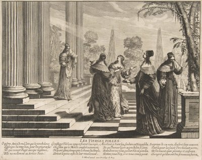 The Foolish Virgins Rejected by Abraham Bosse