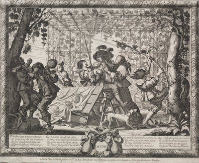 The Four Seasons: Autumn by Abraham Bosse