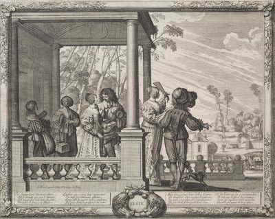 The Four Seasons: Summer by Abraham Bosse