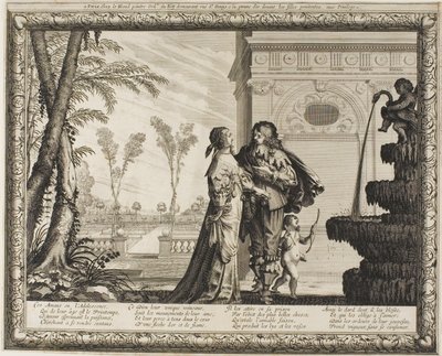 Youth, from The Four Ages of Man by Abraham Bosse