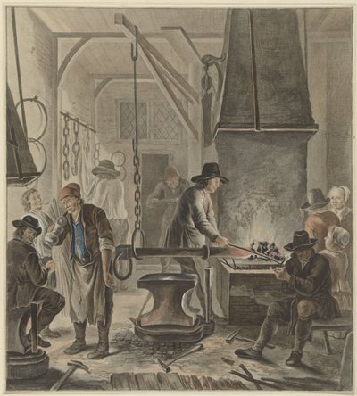 The Smithy by Abraham Delfos