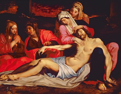 The Lamentation of Christ by Abraham Janssens van Nuyssen