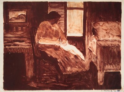 Figure Sketch, 1900-1908 by Abraham Walkowitz