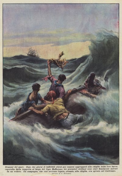 Sea Dramas by Achille Beltrame