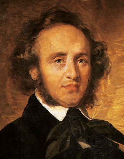 Portrait of Felix Mendelssohn Bartholdy by Achille Talarico