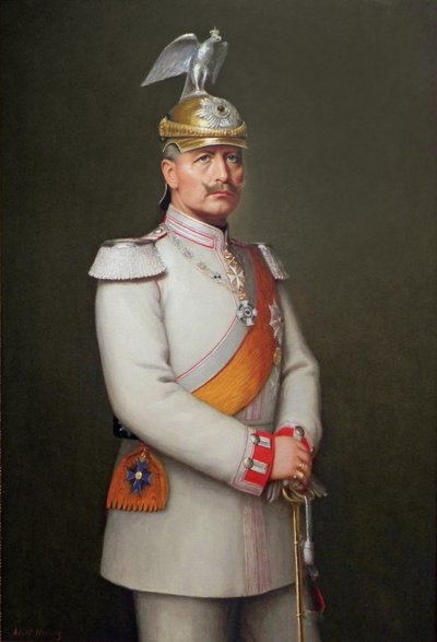 Kaiser Wilhelm II, 1910 by Adolf Emil Hering