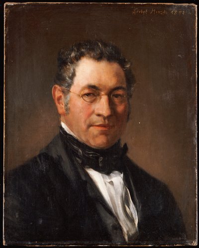 Siegfried Dehn, 1854 by Adolph Menzel