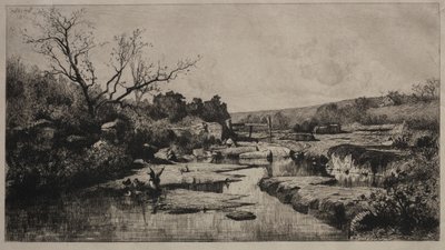 Source of the Albarine by Adolphe Appian