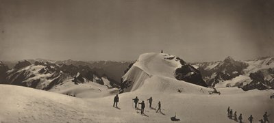 Summit of Mont Titlis, Switzerland, 1866 by Adolphe Braun