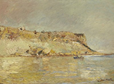 Coastal Mountain Range by Adolphe Joseph Thomas Monticelli