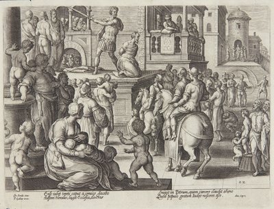 The Beheading of St. James by Adriaen Collaert