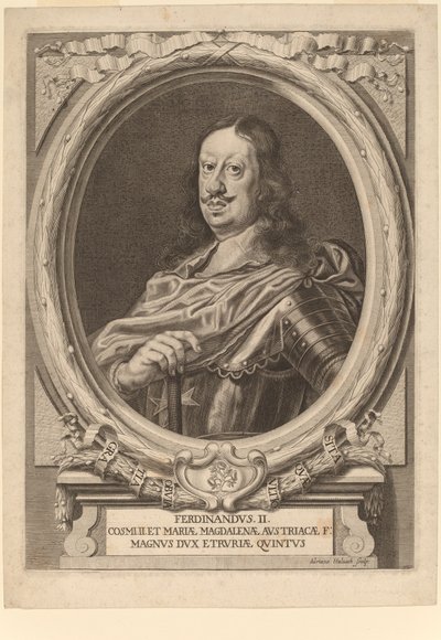 Ferdinando II, Grand Duke of Tuscany by Adriaen Haelwegh