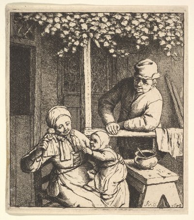 The Doll, 1610-85 by Adriaen Jansz. van Ostade