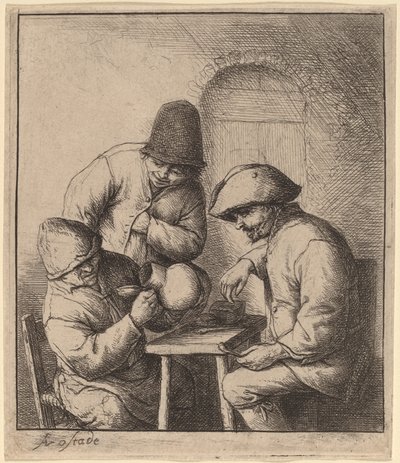 The Empty Jug by Adriaen van Ostade