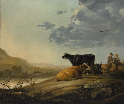Young Herdsmen with Cows, ca. 1655-60 by Aelbert Cuyp