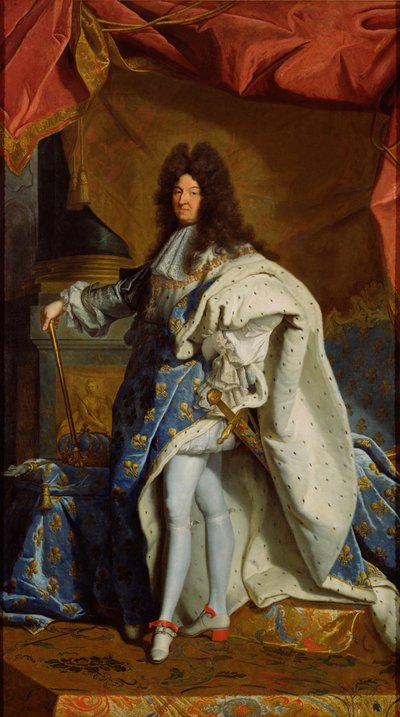 Portrait of Louis XIV by After Hyacinthe Rigaud