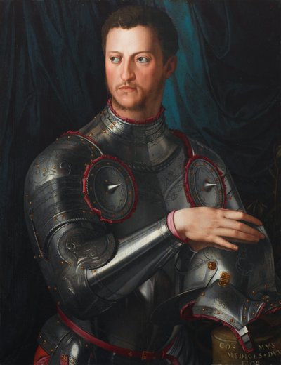 Cosimo I de Medici in Armour by Agnolo Bronzino