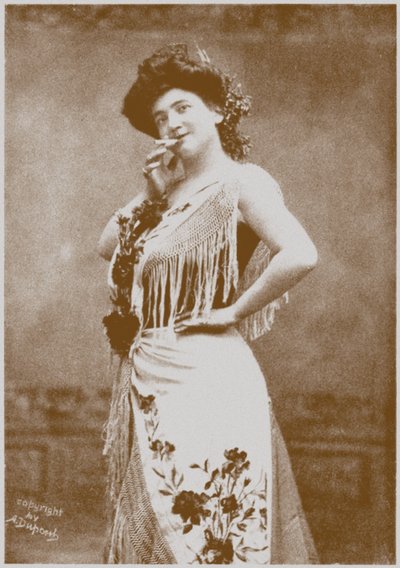 Emma Calvé as Carmen by Aime Dupont