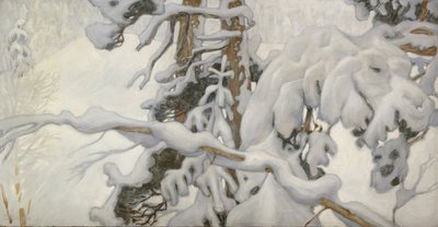 Winter by Akseli Gallen Kallela