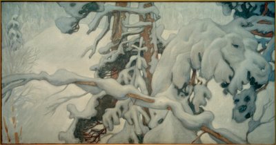 Winter by Akseli Valdemar Gallen Kallela