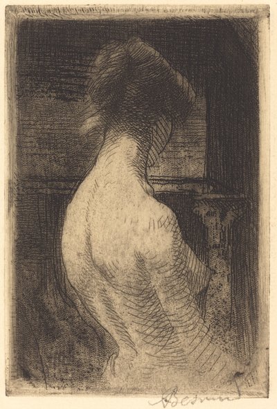 Back of a Woman by Albert Besnard