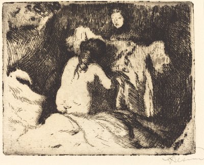 Getting Up by Albert Besnard