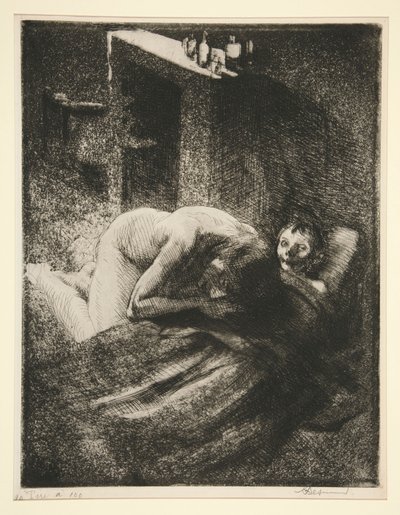 Misery (or The... by Albert Besnard