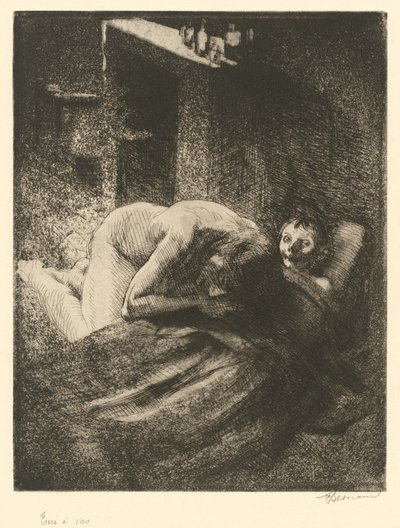 Misery by Albert Besnard