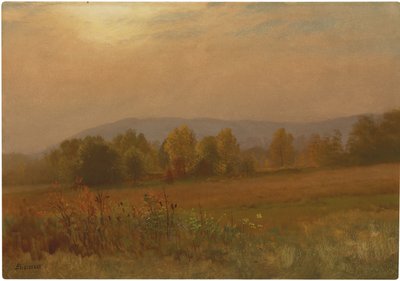 Unknown Painting by Albert Bierstadt