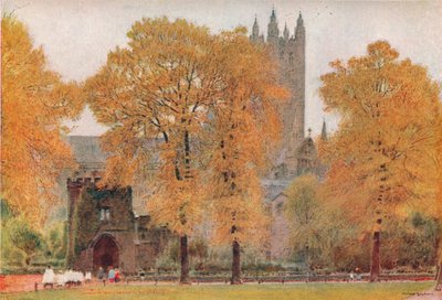 Canterbury Cathedral by Albert Goodwin