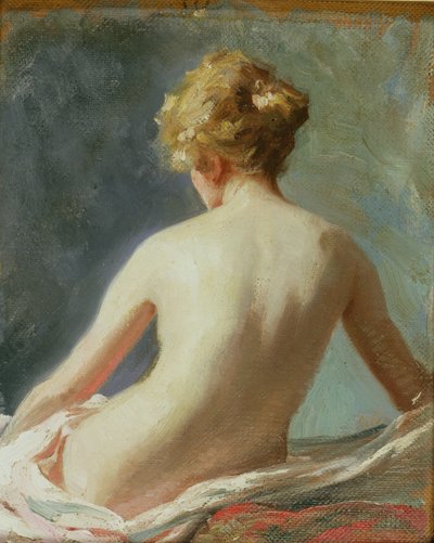 Female Nude by Albert Henry Collings