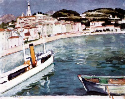 Harbour at Menton, 1905 by Albert Marquet