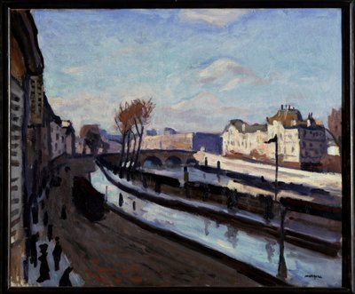 Paris, the Quai des Grands-Augustins by Albert Marquet