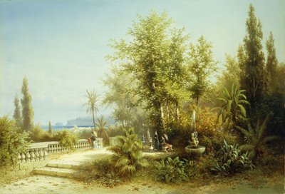 A View of Trieste by Albert Rieger