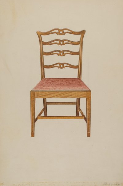 Ladderback Chair by Albert Ryder