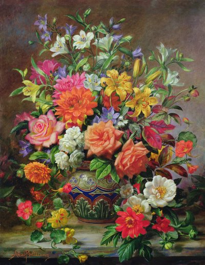 September Flowers, Symbols of Hope and Joy by Albert Williams