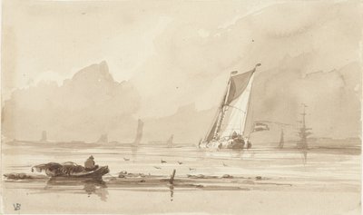 Seascape by Albertus van Beest