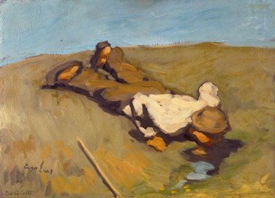 Spring by Albin Egger Lienz