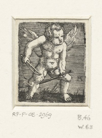 Putto with a Hobby Horse by Albrecht Altdorfer