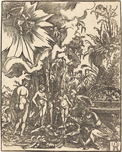 The Judgment of Paris by Albrecht Altdorfer